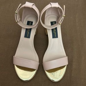 Donna Karan Tina Ankle Strap Sandal, Size 6